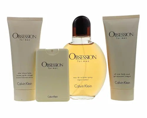 Obsession by Calvin Klein 4pc Gift Set for men