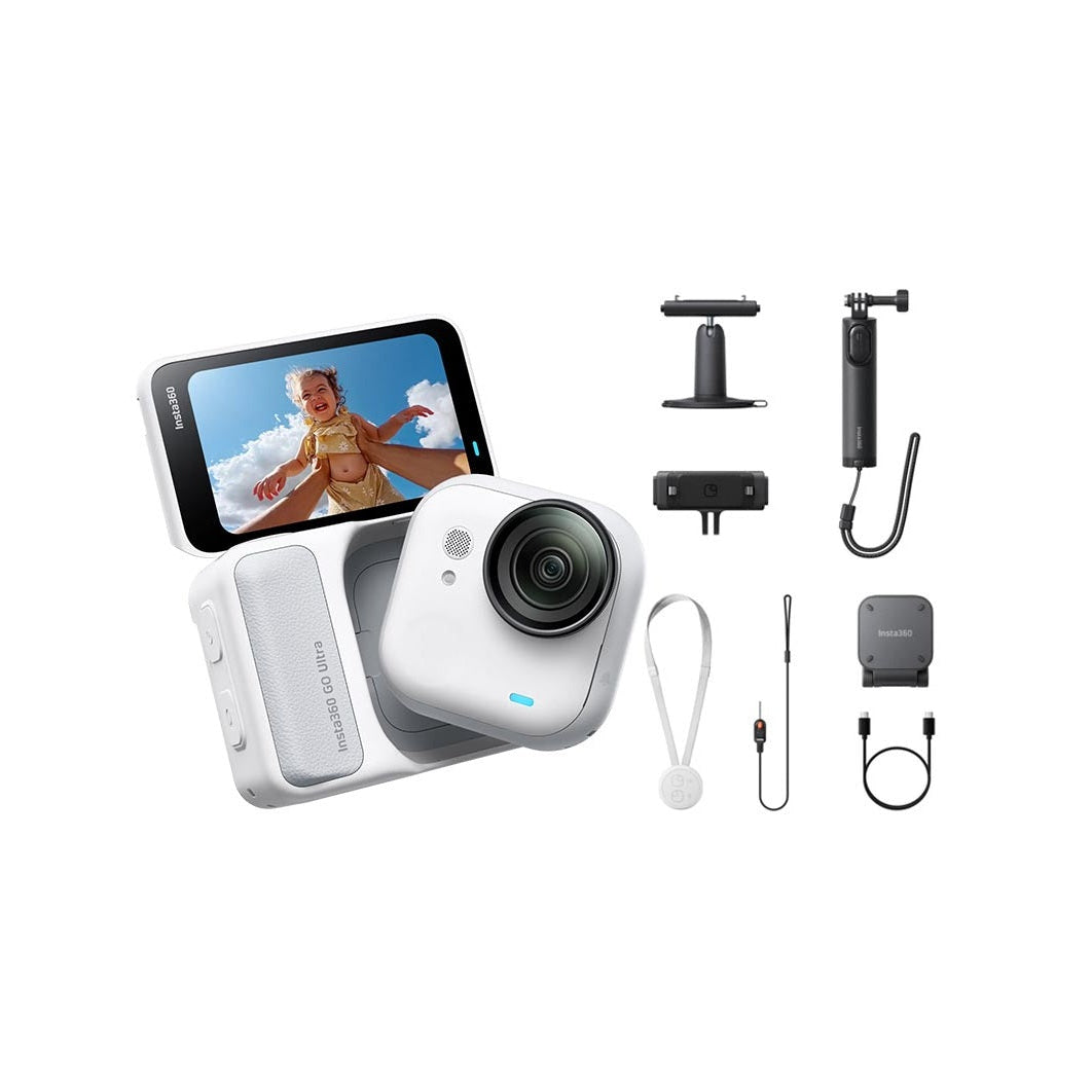 Insta360 GO Ultra Bundle Tiny Hands Free 4K Cam Creator