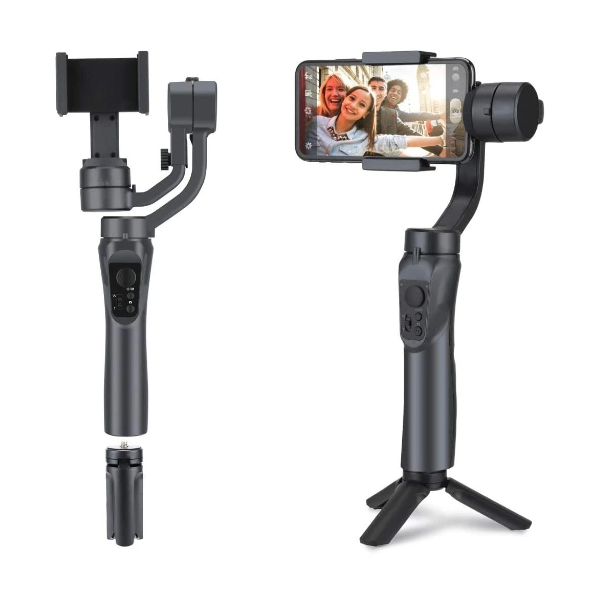 Generic 3-Axis Gimbal with 360 rotatable, Remote control