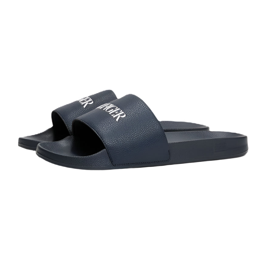 Tommy Hilfiger Embossed Logo Pool Slides