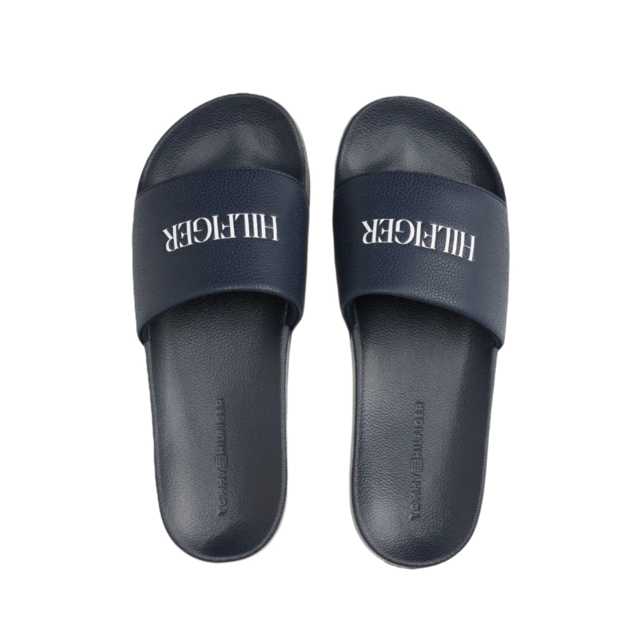 Tommy Hilfiger Embossed Logo Pool Slides
