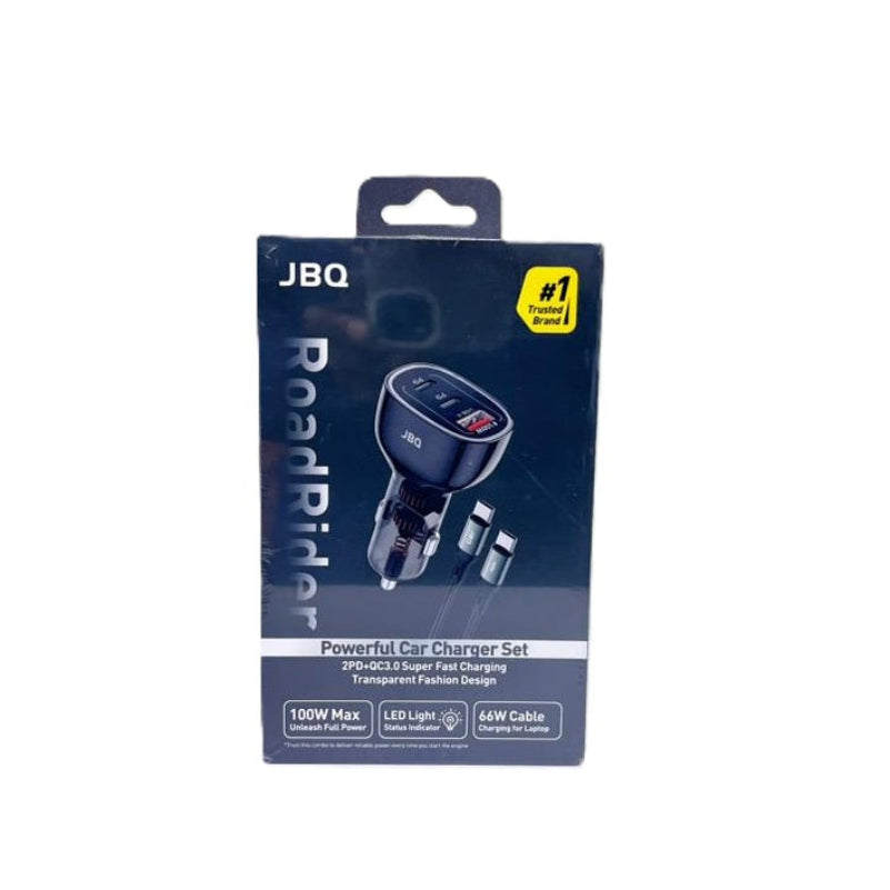 JBQ Road Rider Power Car charger Set 100W MAX