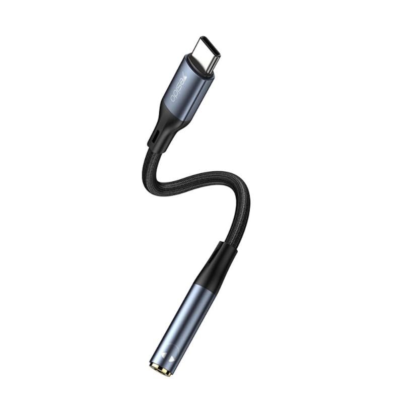 Yesido Type C Headphone Audio Jack to Aux Connector
