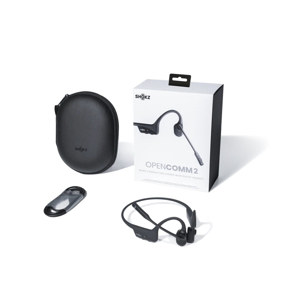 SHOKZ OpenComm2 UC Bone Conduction Stereo Headset UPGRADED