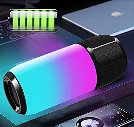 Budi Multicolor Double Bass Waterproof Bluetooth Speaker (SP05)