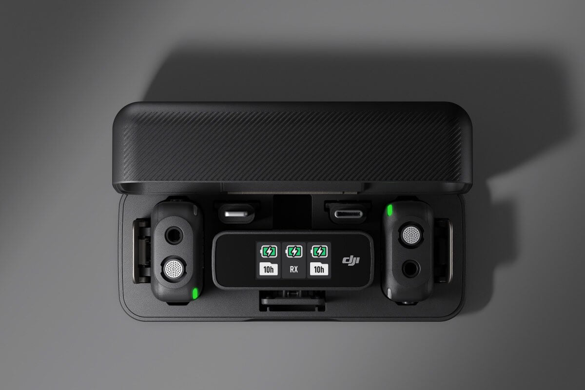 DJI Mic 2 TX, 1 RX, Charging Case