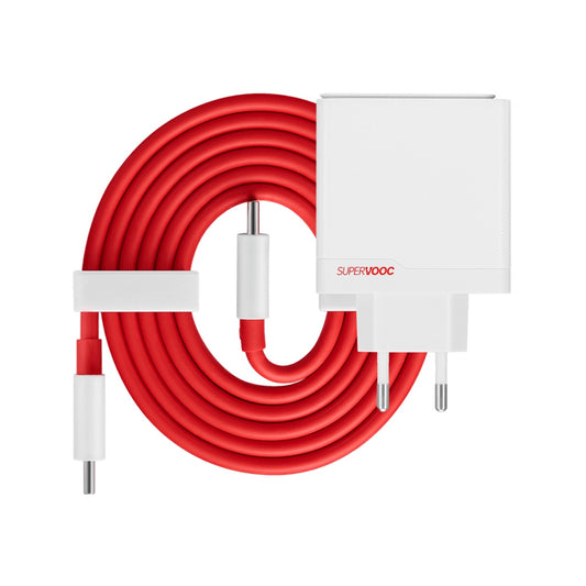 OnePlus SUPERVOOC 100W Dual Ports Power Adapter White