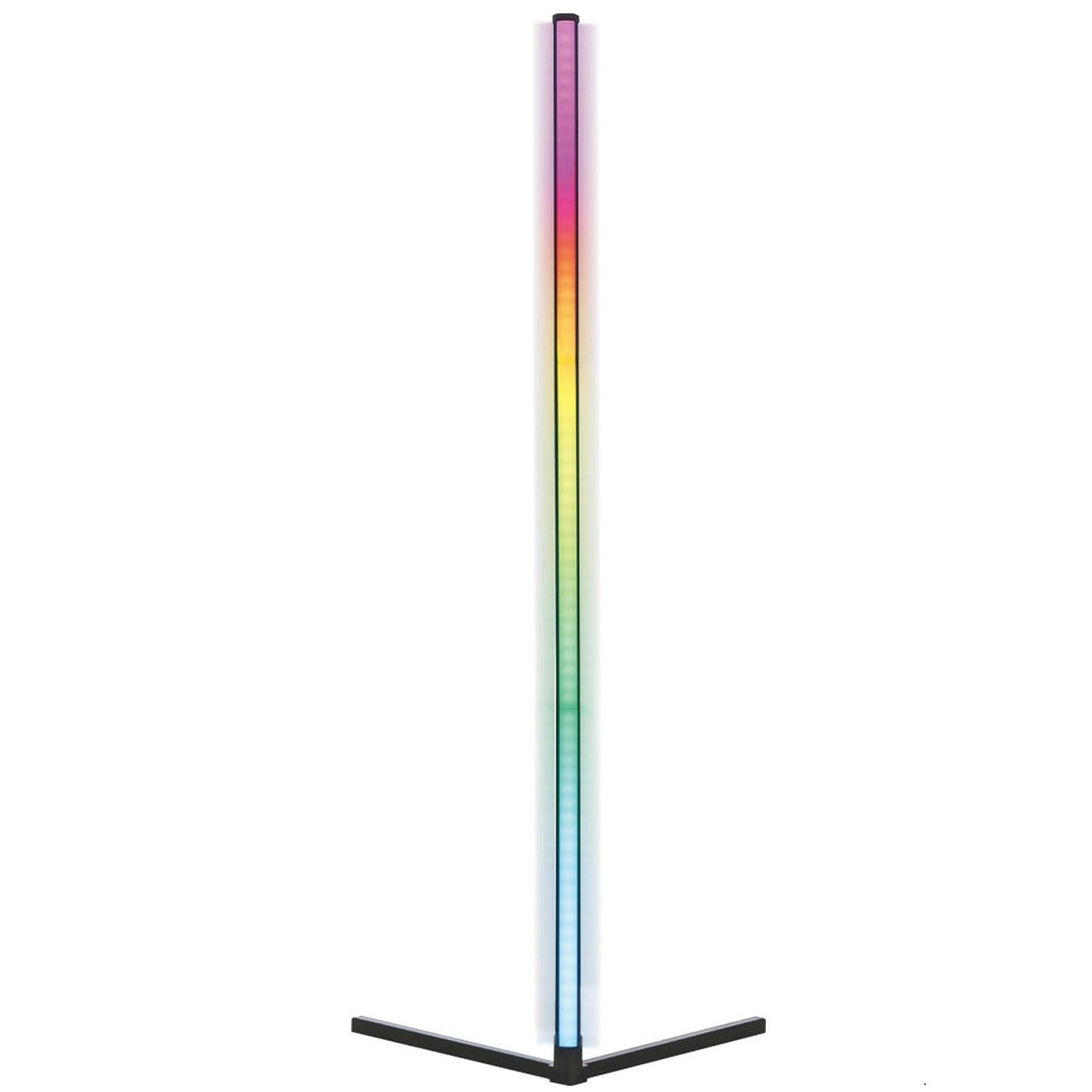 LED RGB Corner Floor Lamp with RGB Remote