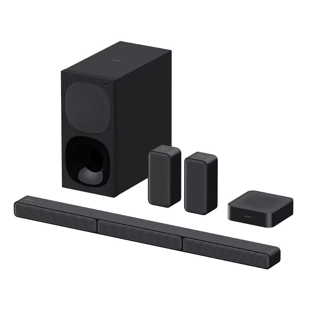 Sony HT S40R 5.1ch Soundbar with Subwoofer and Wireless Rear Speakers