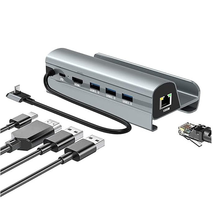 6-in-1 USB-C Docking Station for Steam Deck