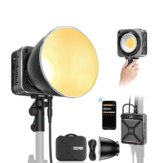 Zhiyun MOLUS G200 200W Video Light with Bowens Mount