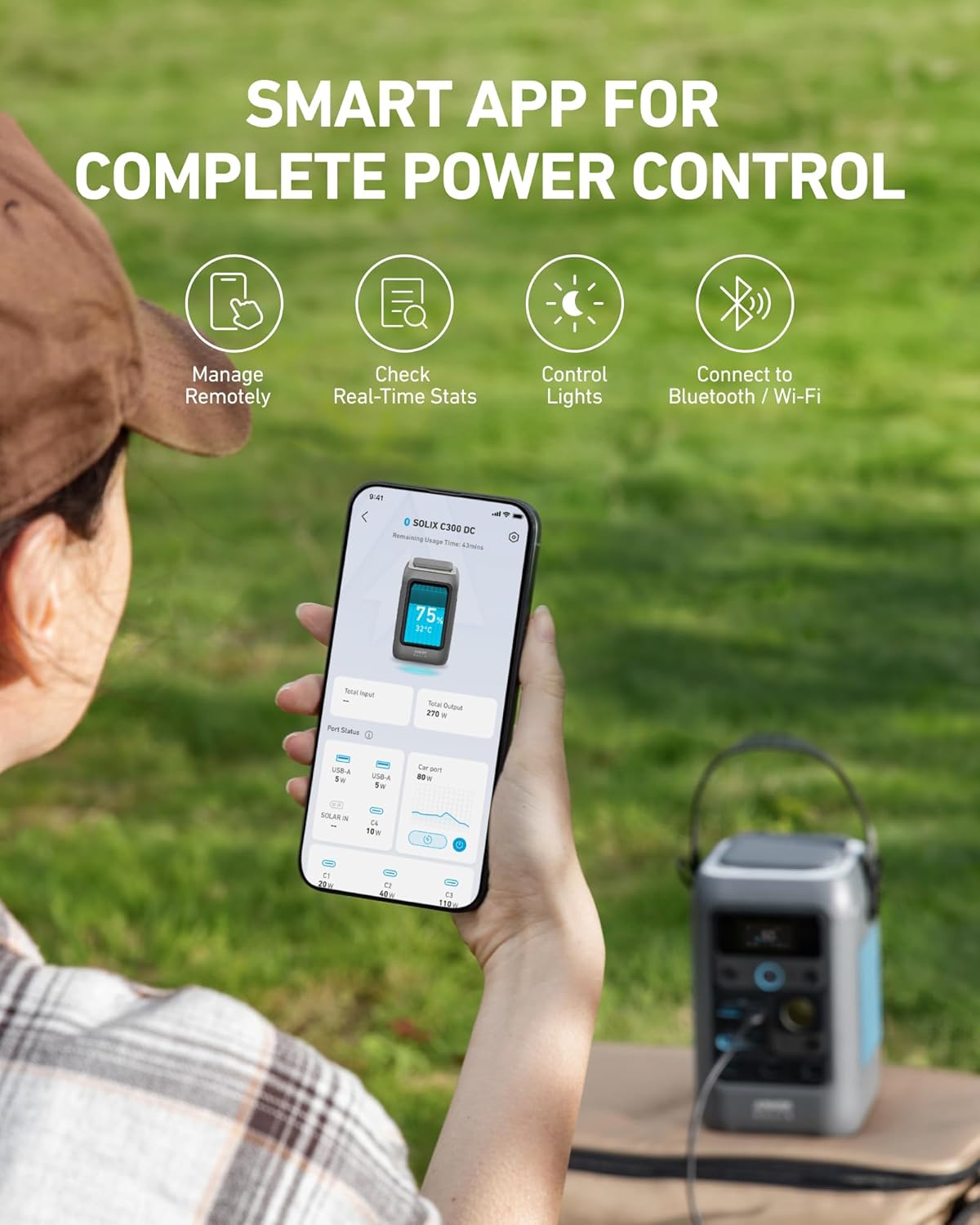 Anker SOLIX C300 DC Power Bank Station