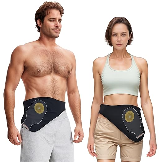 Diagonal Ostomy Belt: Leak - Proof & Odor - Masking Solution, Ostomy Bag Covers