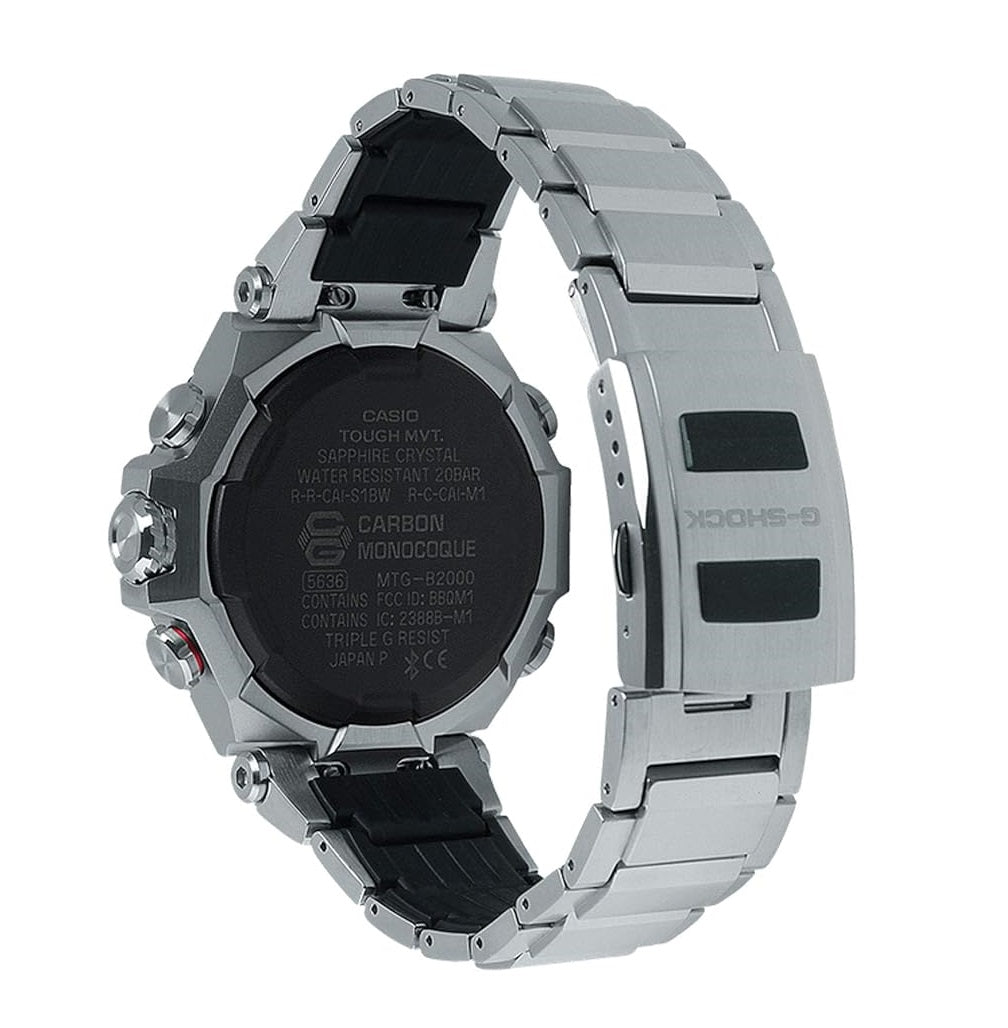 CASIO G SHOCK MENS ANALOG TOUGH SOLAR WATCH MTG B2000D 1ADR Mtunda Ke