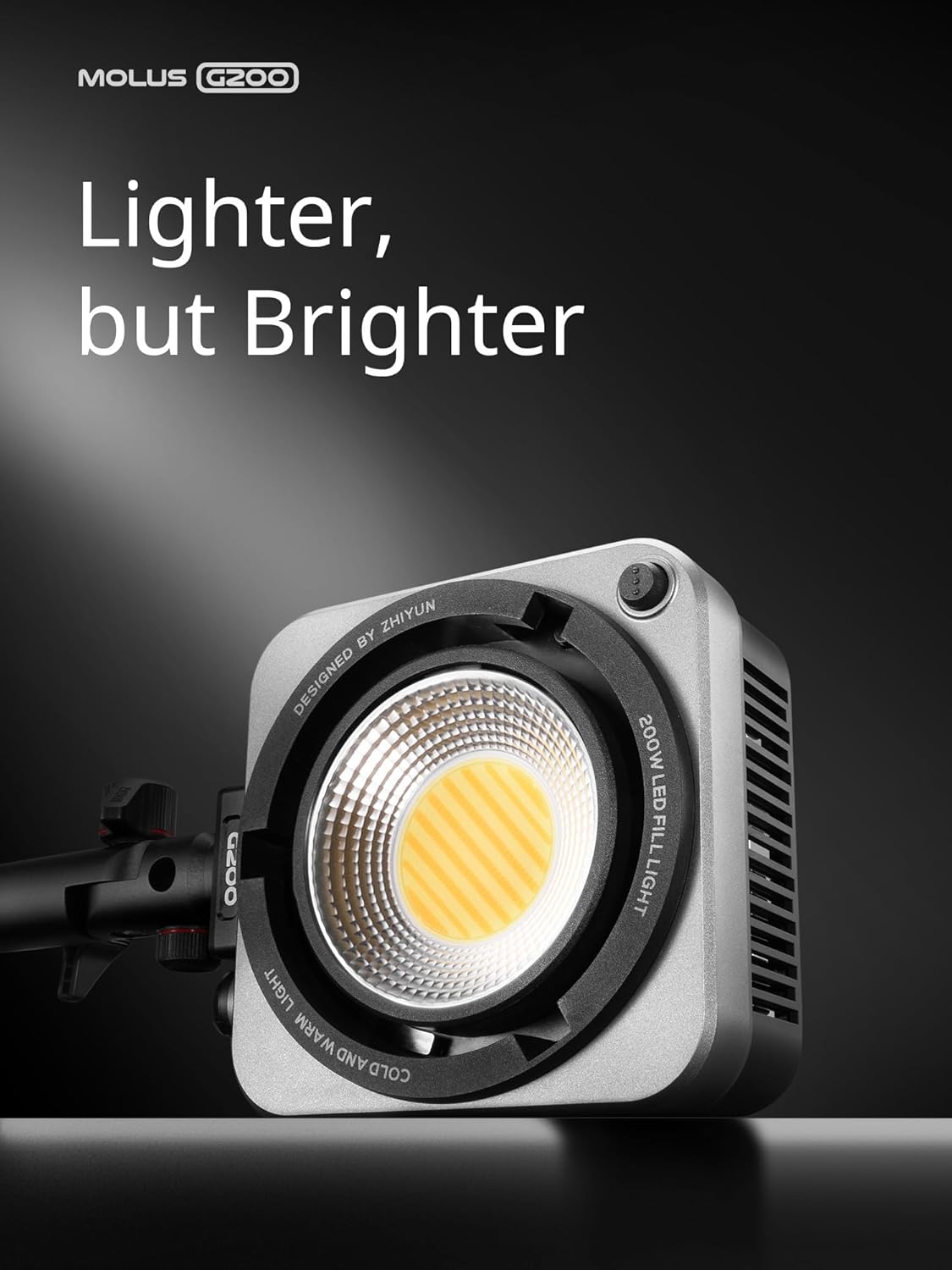 Zhiyun MOLUS G200 200W Video Light with Bowens Mount