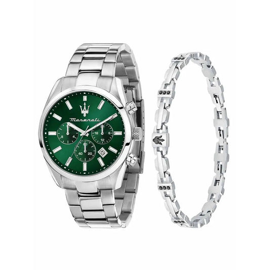 MASERATI Attrazione Men Quartz Steel Watch R8853151017-SET