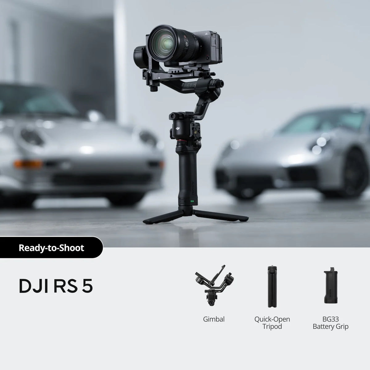 DJI RS 5 Handheld Gimbal Stabiliser