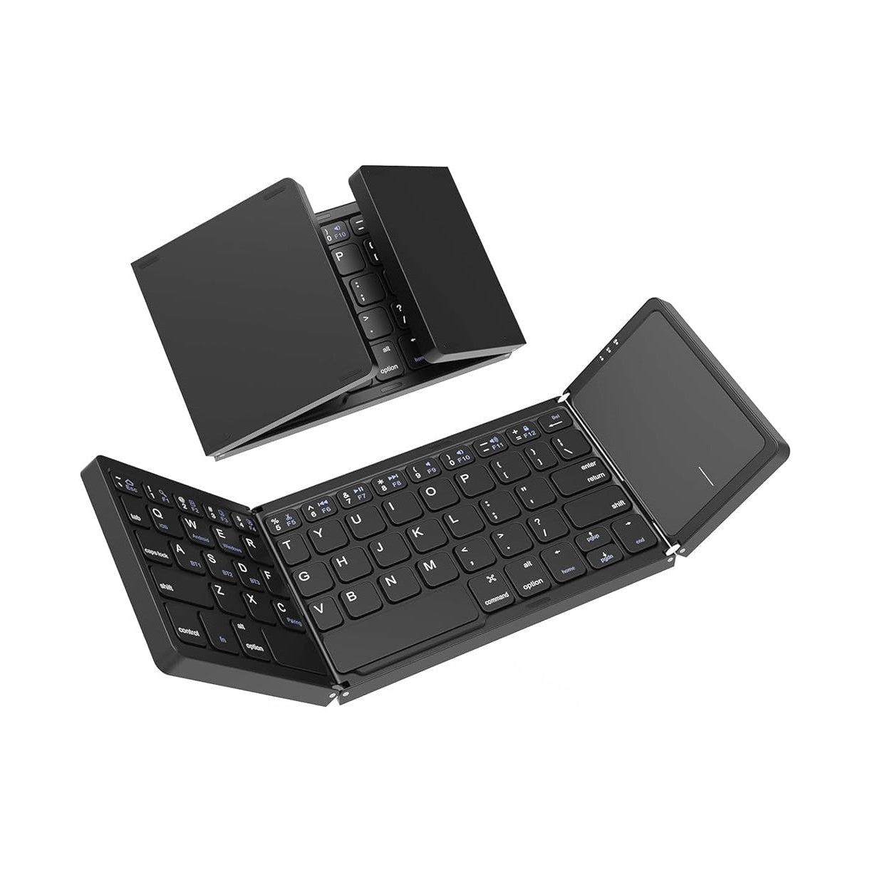 Foldable Wireless Bluetooth Keyboard with TouchPad