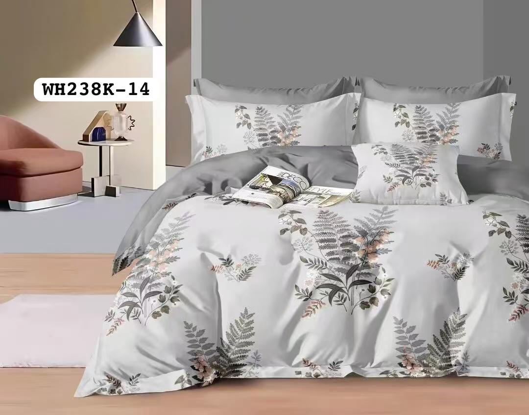 Warm House 6 Pcs Duvet Cover Set Elegant