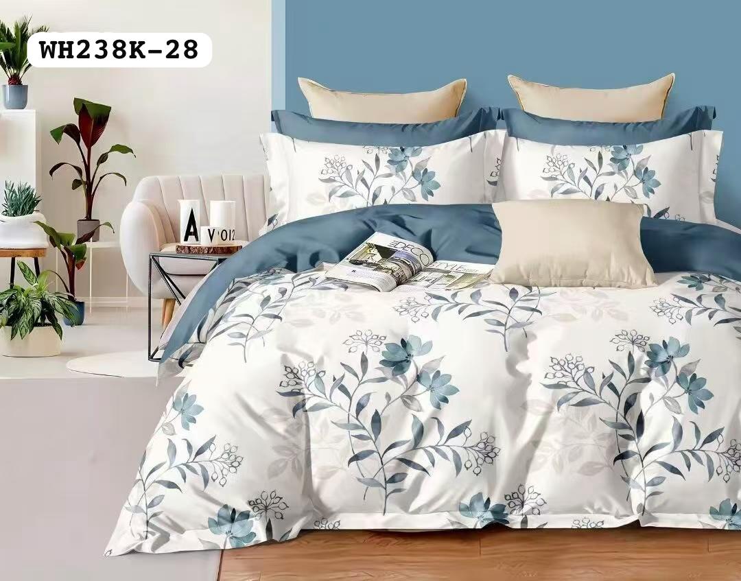 Warm House 6 Pcs Duvet Cover Set Elegant