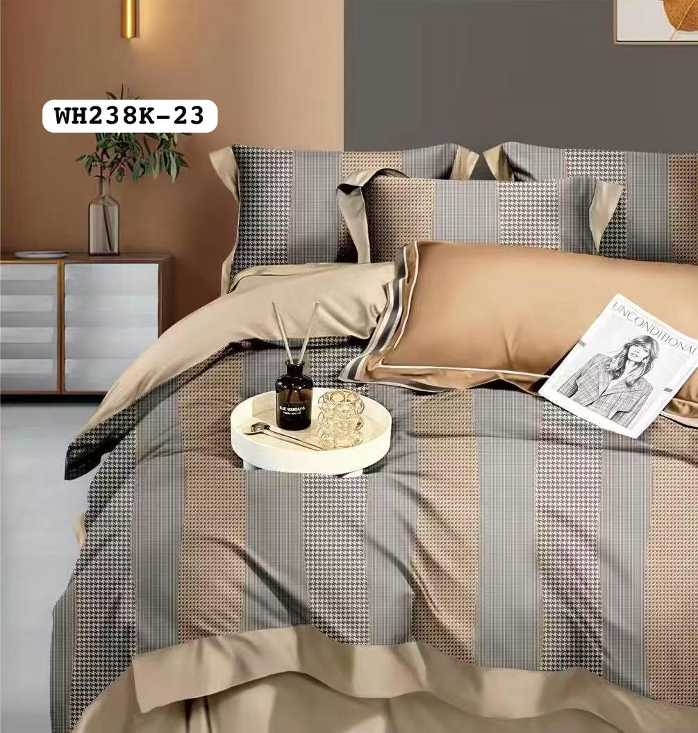 Warm House 6 Pcs Duvet Cover Set Elegant