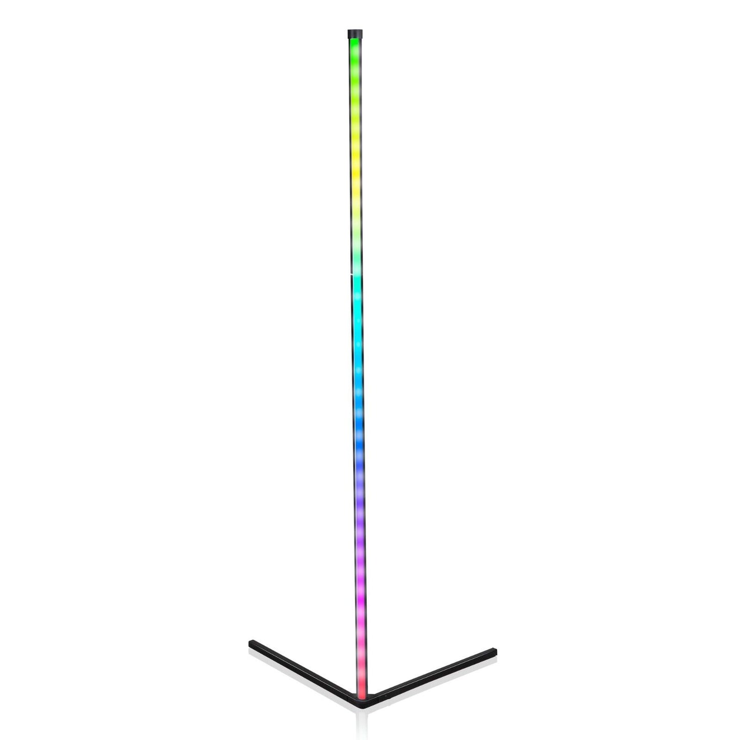 LED RGB Corner Floor Lamp with RGB Remote