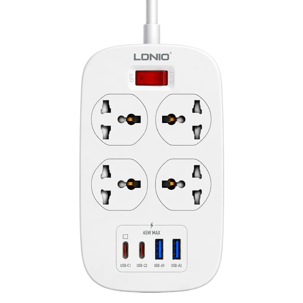 LDNIO SC4407C Power Strip with 45W USB-C PD