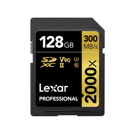 Lexar Professional 2000x 128GB SDXC UHS II Card