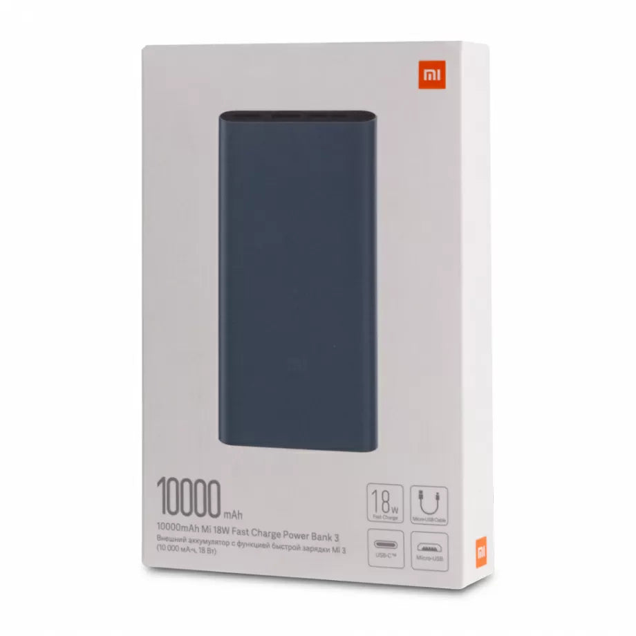 Xiaomi Mi 18W Fast Charge PowerBank 3 10000mAh