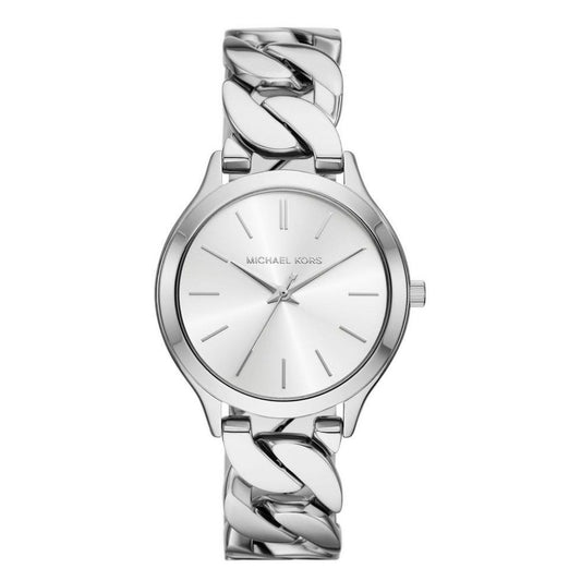 MICHAEL KORS RUNWAY SILVER STAINLESS STEEL WOMEN'S WATCH - MK7474