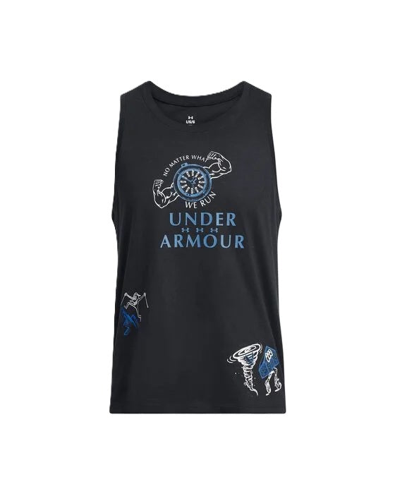 Under Armour Mens UA Launch Singlet