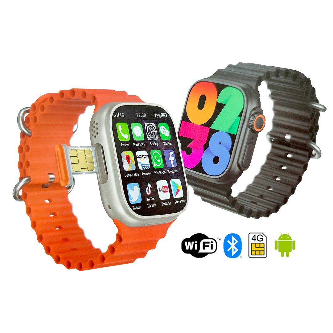 Telzeal 4G Ultra Smart Watch Mobile Phone