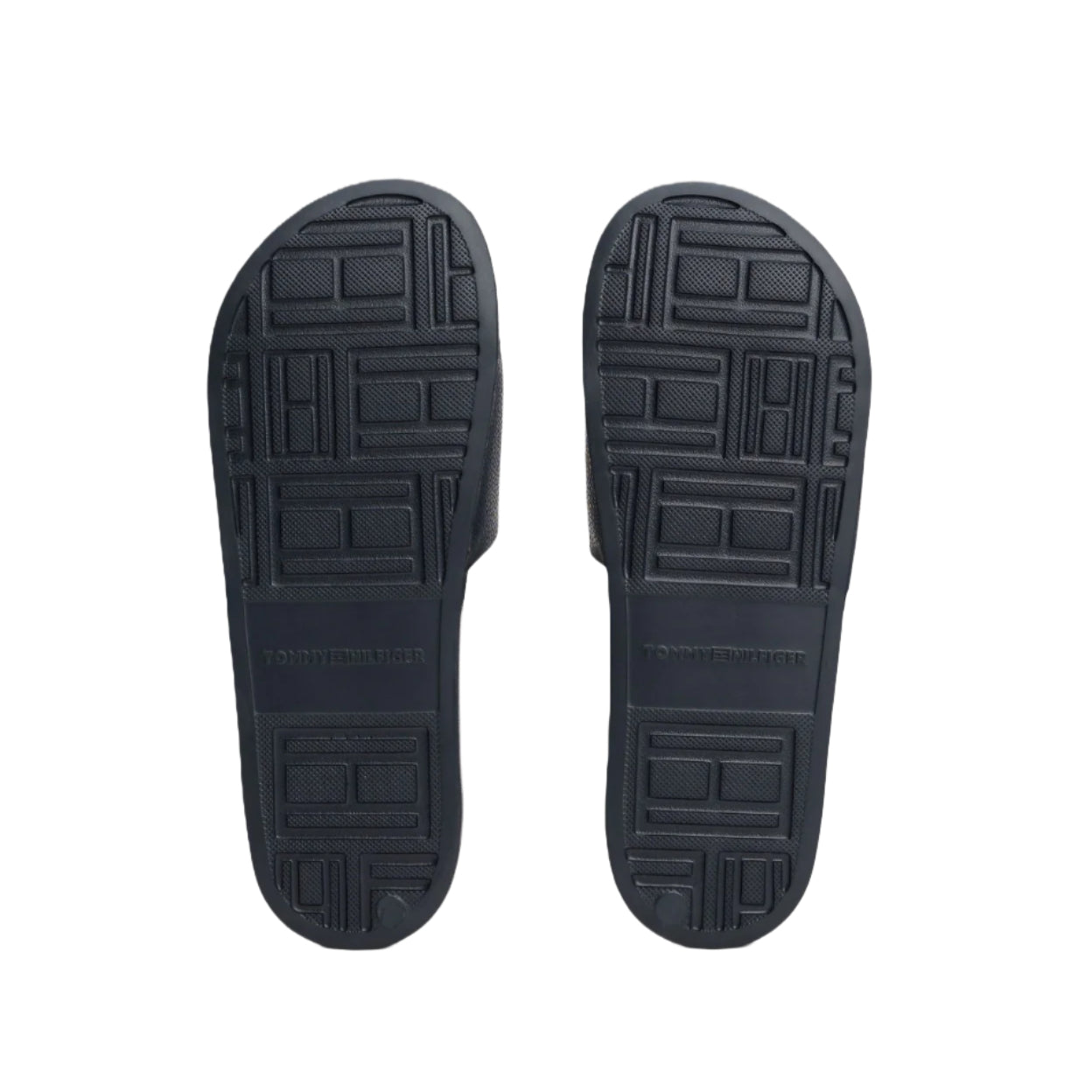 Tommy Hilfiger Embossed Logo Pool Slides
