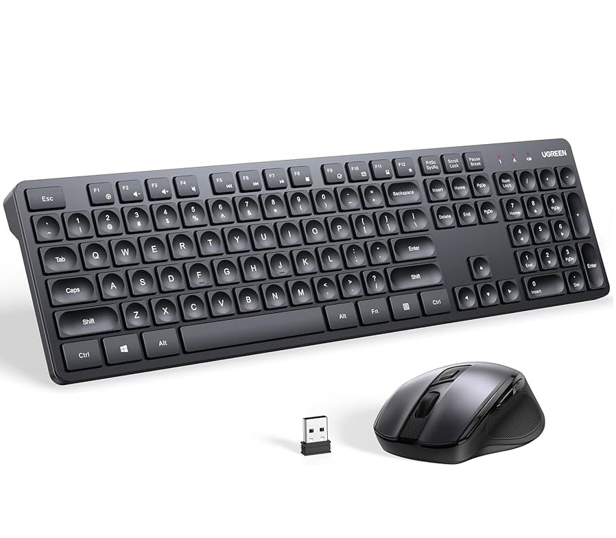 UGREEN Wireless Keyboard and Mouse Combo