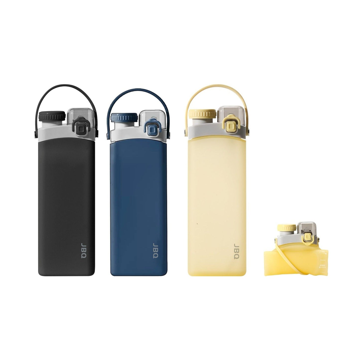 JBQ Nomad Collapsible Silicone water Bottle
