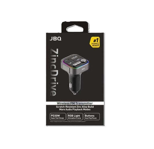 JBQ Zinc Drive Wireless FM Transmitter