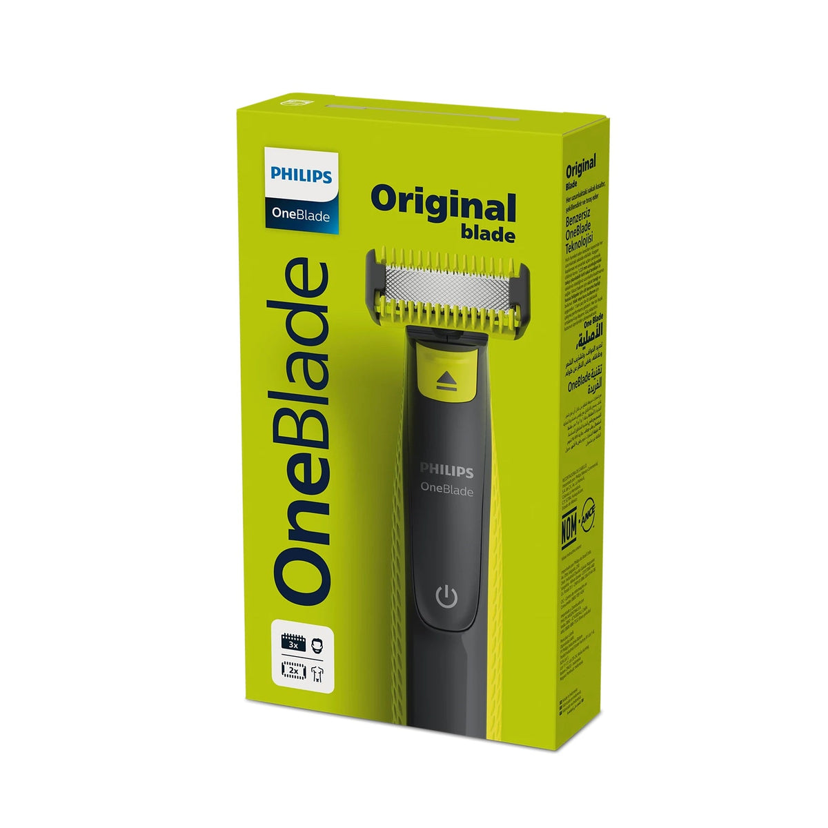 philips oneblade face & body