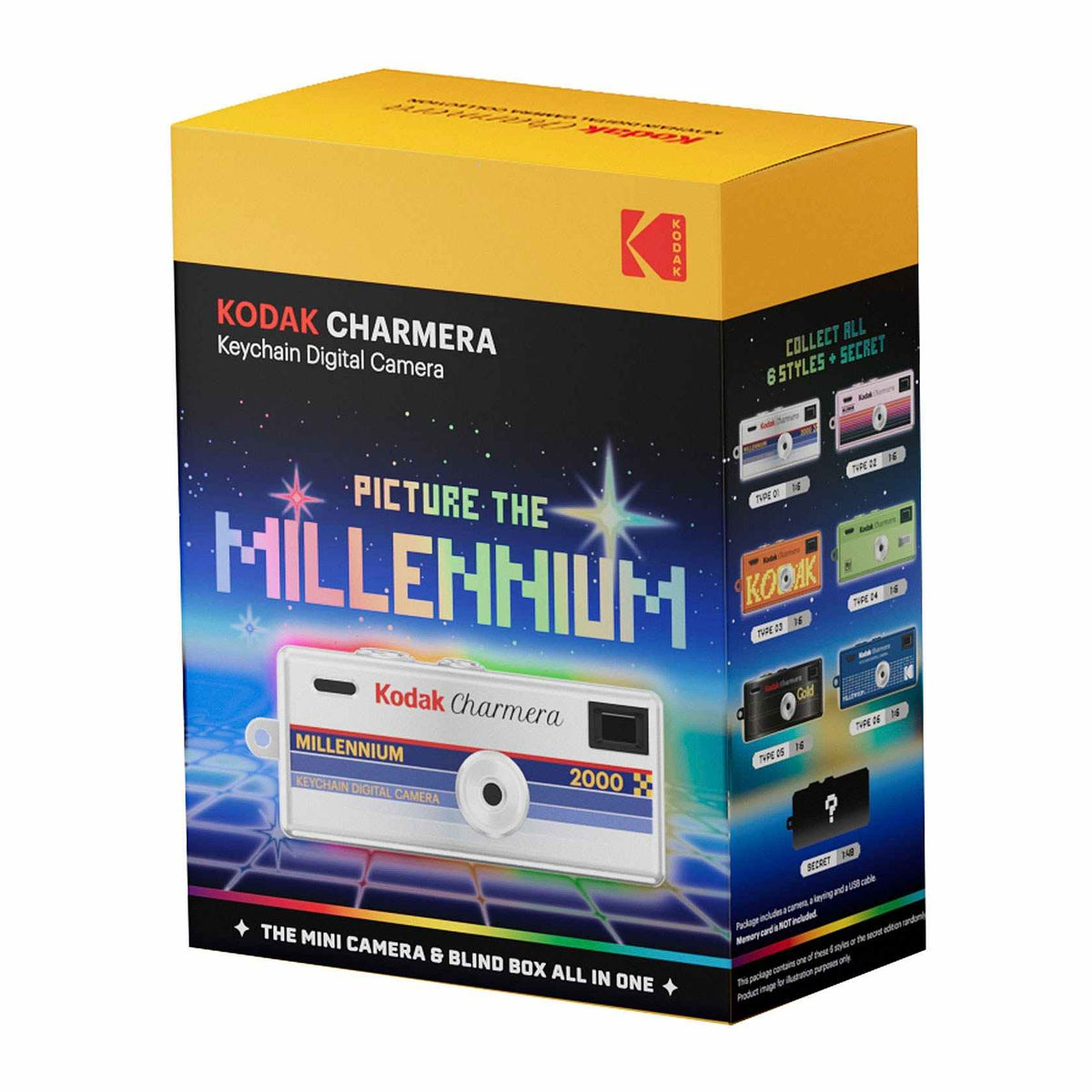 KODAK Charmera Keychain Digital Camera Millennium