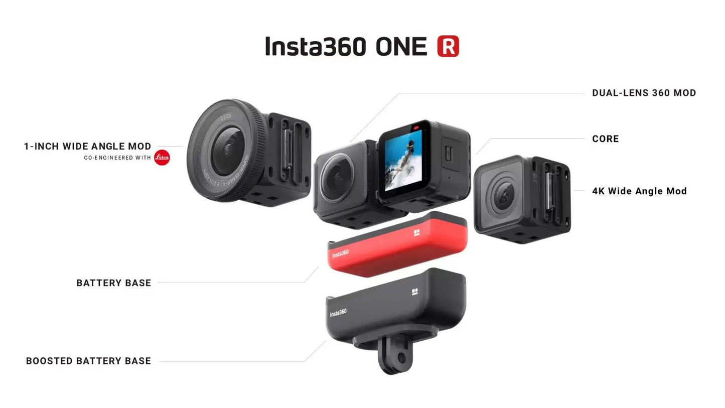 Insta360 One R 4K Edition Camera Bundle