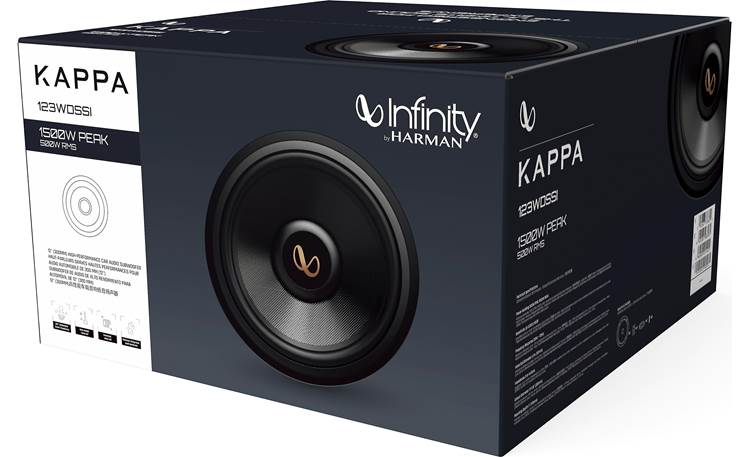 Infinity Kappa 123WDSSI Series 12" car subwoofer